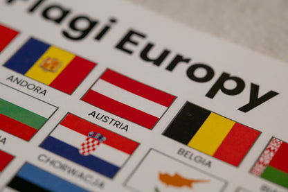 Naklejki - Flagi Europy